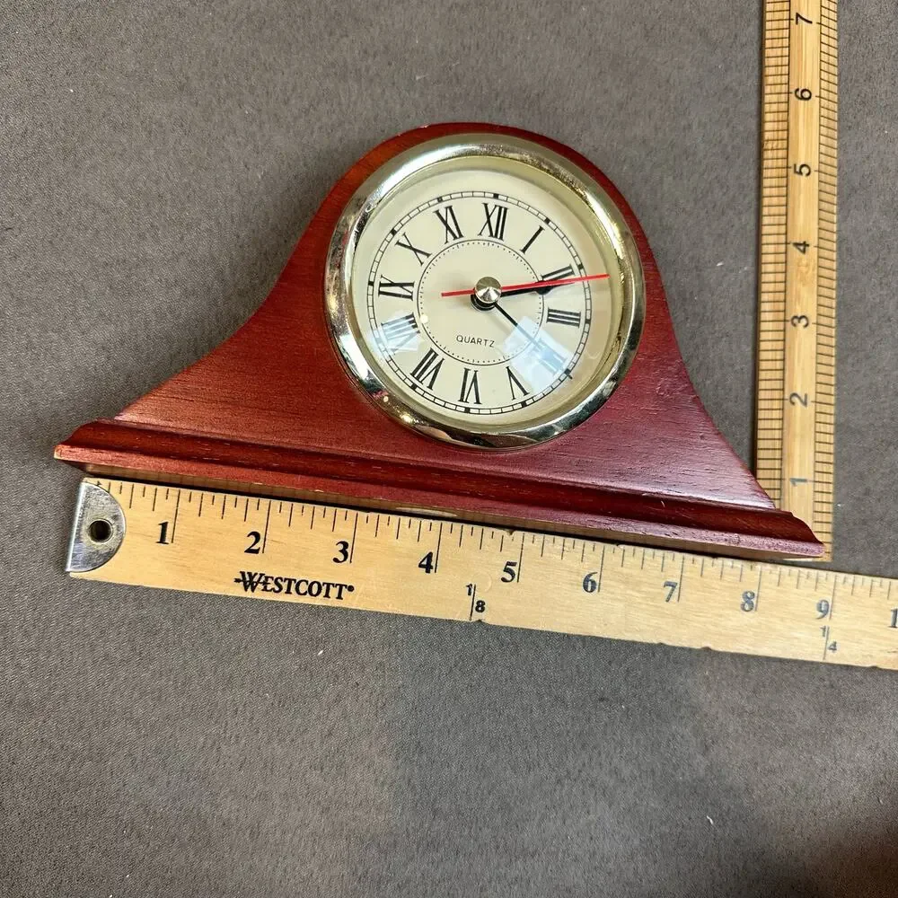 International Silver Co 1995 Vintage Mantel Clock Home Decor Mantle
